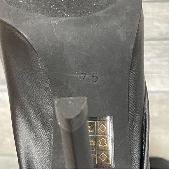 JEFFREY CAMPBELL 2-In-1 faux fur Pantaboots ,Black Stretch - Sz-7.5 - M - Jeans - Picture 12 of 16